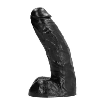 All Black Dildo - 10 / 25 cm