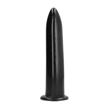 All Black Dildo - 8 / 20 cm