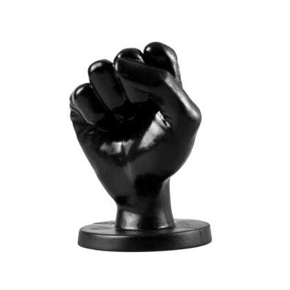 All Black Fist Dildo - 6 / 14 cm