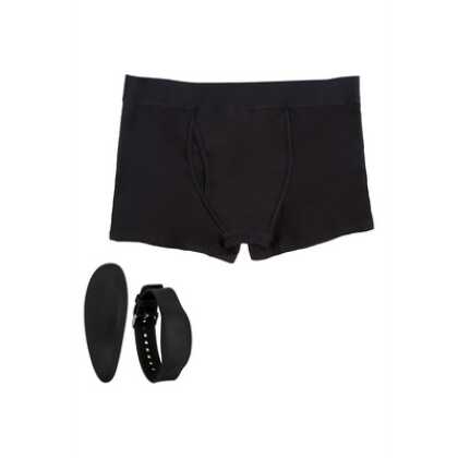 * CALEXOTICS Remote Control Boxer Brief Set M/L - Black