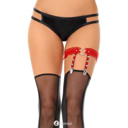 * COFASHION Kousenband Diyan Rood