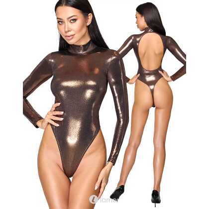 * COTTELLI Glamour body roségoud koper lange mouw