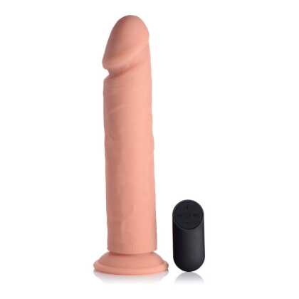 Curve Toys Vibrerende Siliconen Dildo met Afstandsbediening - 10 / 25