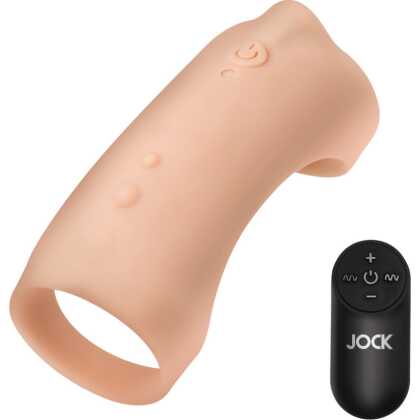 Curve Toys Vibrerende Siliconen Penis Sleeve - Licht
