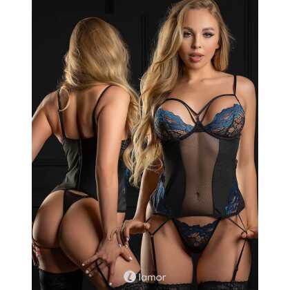 * DARING INTIMATES Underwire Cami Set met String