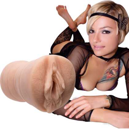 Doc Johnson Belladonna's - ULTRASKYN Pocket Pussy Masturbator - Vanille