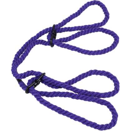 Doc Johnson Beperk - 6mm Hennep Pols- of Enkelboeien - Paars