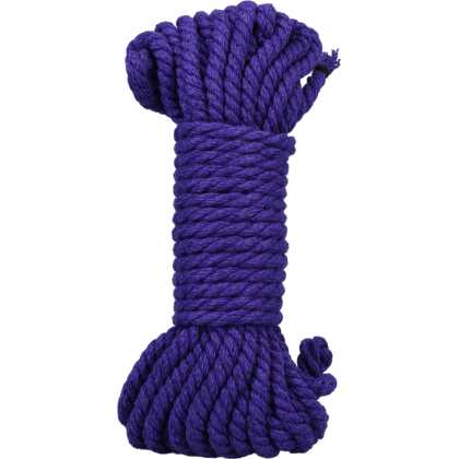 Doc Johnson Bind and Tie - 6 mm Hennep Bondage Touw - 30 ft - Violet