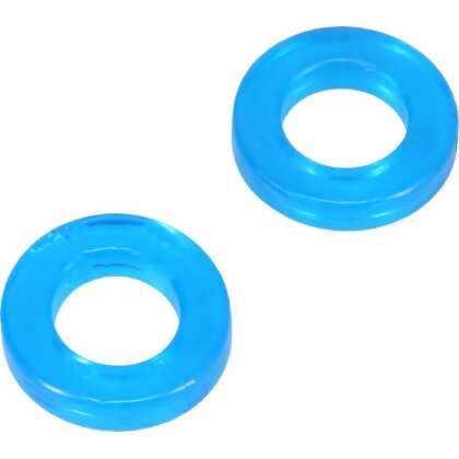 Doc Johnson Double Pack Cockrings - Blue