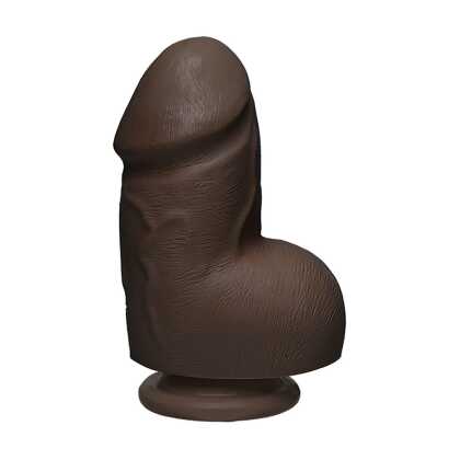 Doc Johnson Fat D - Realistic ULTRASKYN Dildo met Ballen - 6 / 15 cm