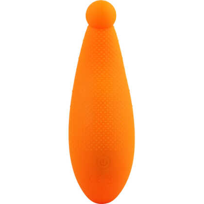 Doc Johnson Into The C - Sun Coralee - Tip Vibrator - Sunrise Orange