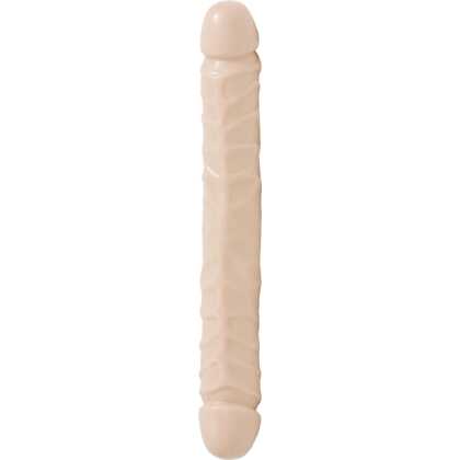 Doc Johnson Jr. Veined Double Header - Dildo met Double Ends - 12 / 30 cm
