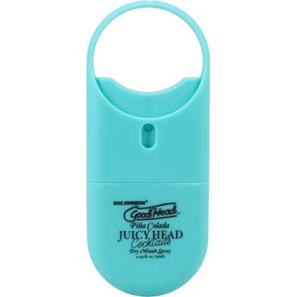 Doc Johnson Juicy Head - Cocktails - Dry Mouth Spray To-Go - Pina Colada - 0.3 fl oz / 9 ml