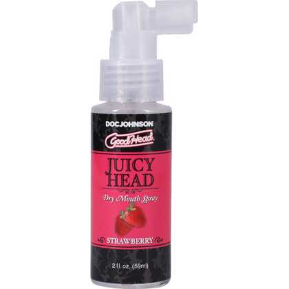 Doc Johnson Juicy Head - Dry Mouth Spray - Aardbei - 2 fl oz / 59 ml