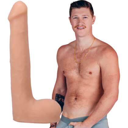 Doc Johnson Oliver Flynn - Realistic ULTRASKYN Dildo - 10 / 25 cm - Vanilla