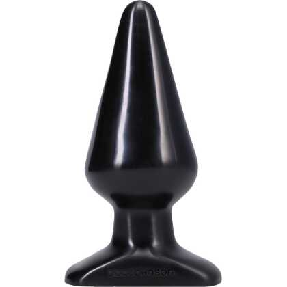 Doc Johnson The Classic - Butt Plug - Large - Black