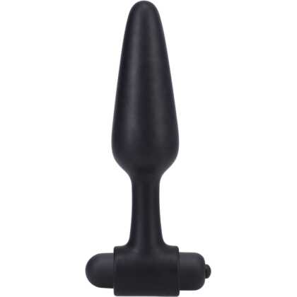Doc Johnson Vibrerende Butt Plug - 5 / 12 cm - Zwart