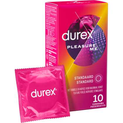 Durex Pleasure Me - Condooms - 10 Stuks