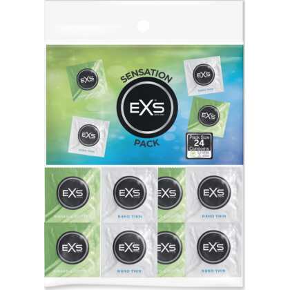 EXS EXS Sensation Pack - Condooms - 24 Stuks