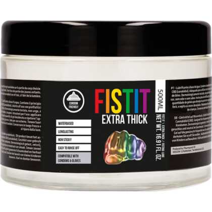 Fist It by Shots Extra Dikke Glijmiddel Rainbow Edition - 17 fl oz / 500 ml
