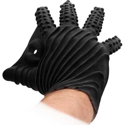 Fist It by Shots Masturbatiehandschoen - Zwart
