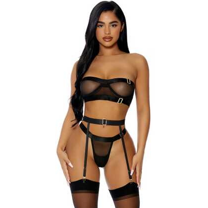 Forplay Good As Gold Lingerie Set - Lingerieset - L