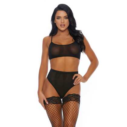 Forplay Sheer Your Lovin' - Bh en Slip - XL