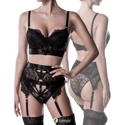 * GREY VELVET 3-delige Lingerie set van Grey Velvet