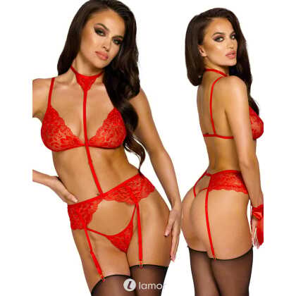 * KISSABLE VAN NOIR HANDMADE 5-delige Lingerie set