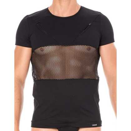 * LOOK ME Heren Shirt in combinatie met mesh