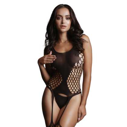 Le Désir by Shots Fence Suspender Bodystocking - One Size