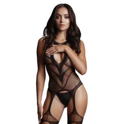 Le Désir by Shots Suspender Bodystocking - One Size