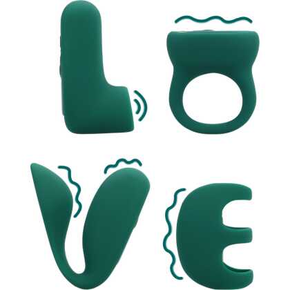 Loveline by Shots 'LOVE' (S)explore Set - Groene Kristal
