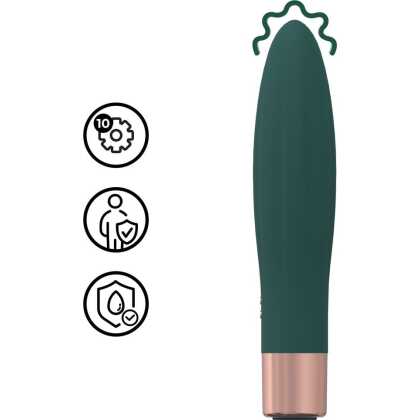 Loveline by Shots Mini Bullet Vibrator - Bosgroen