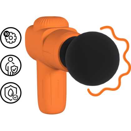 Loveline by Shots Mini Oplaadbare Microboost Massager - Oranje