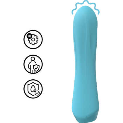 Loveline by Shots Mini Vibrator - Blauw