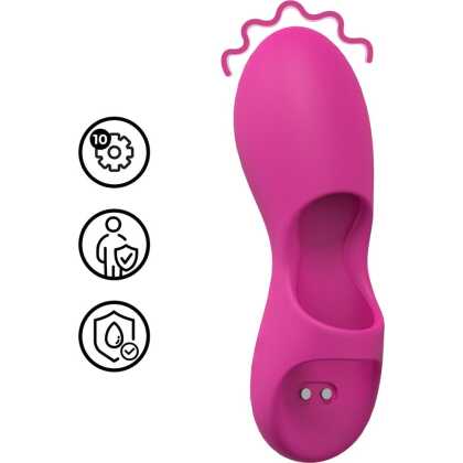 Loveline by Shots Mini Vinger Vibrator - Roze