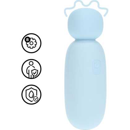 Loveline by Shots Mochi - Mini Chunky Wand Vibrator - Blauw