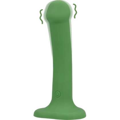 Loveline by Shots Niet-Falisch Vibrerende Dildo - Klein - Bosgroen