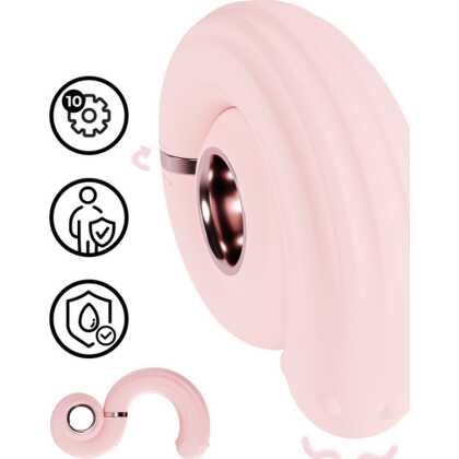 Loveline by Shots Perles - Draaibare Parels Swirl - Roze