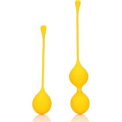 Loveline by Shots Silicone Kegel Ballen Trainingsset - Carambola