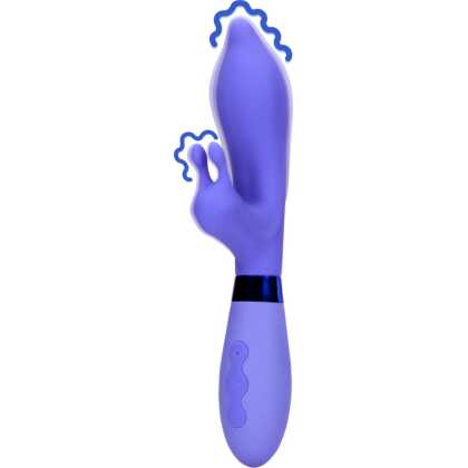 Loveline by Shots Siliconen Puntige Konijnen Vibrator - Protanopia