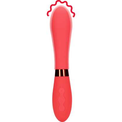Loveline by Shots Siliconen Smooth Vibrator - Salsa