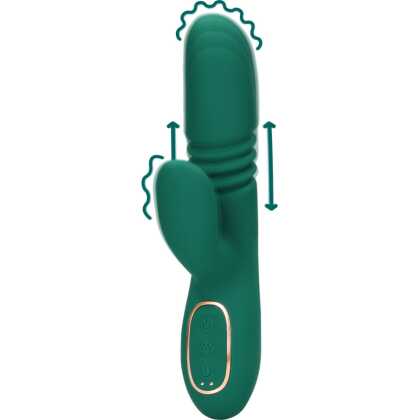Loveline by Shots Stuwende en Verwarmende Rabbit Vibrator - Oude Zee