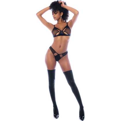 Mapalé Rock Star - Twee-delige Set - L/XL - Nat Look Zwart