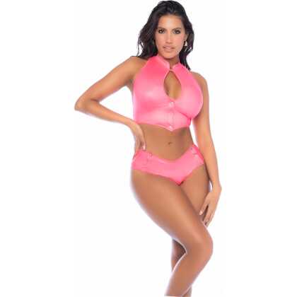 Mapalé Twee-delige set - L/XL - Nat look roze