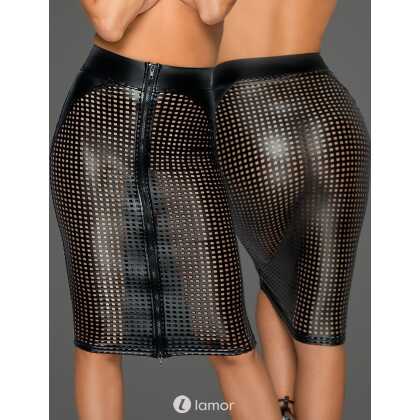 * NOIR handmade Lasercut pencil rok ( S )