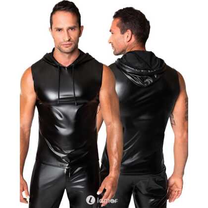 * NOIR handmade Wetlook Heren Hoodie