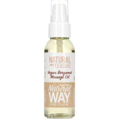 Natural Pleasure by Shots Vegan Bergamot Massageolie - 1