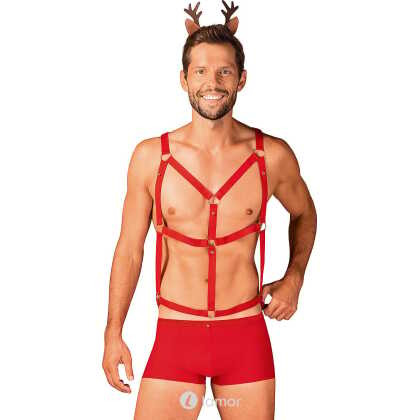* OBSESSIVE Rood Heren Kerst Costuum